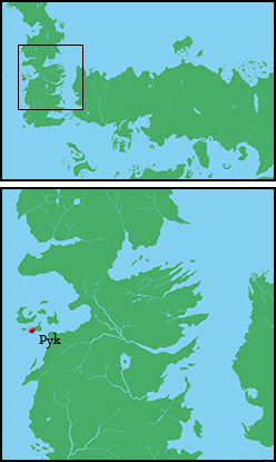 Holt de Fer se situe sur l'île de Pyk