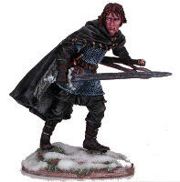 Jon Snow ; © 2008, Dark Sword Miniatures Inc.