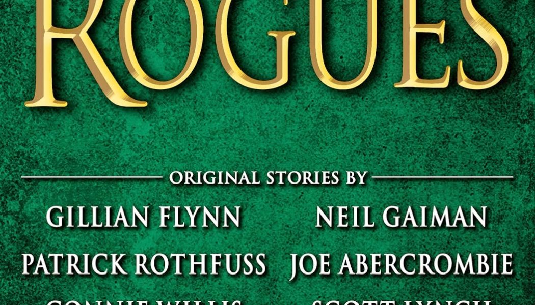 Couverture de l'anthologie Rogues (édition us) éditée par George R. R. Martin et Gardner Dozois