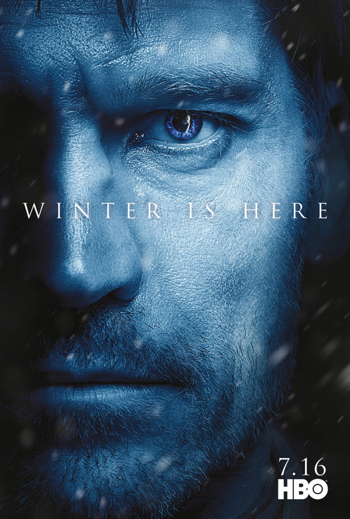 Affiche Game of Thrones saison 7 "Winter is Here" : Jaime Lannister (crédit HBO)