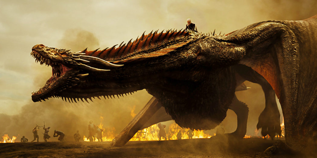 Daenerys sur le dos de Drogon, épisode 4 S7. Crédit HBO