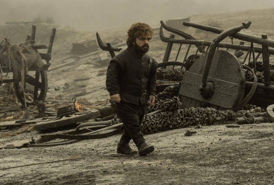 Tyrion Lannister, sans doute sur le champ de bataille de l'épisode 4 Saison 7 Peter Dinklage (Crédit : Macall B. Polay/HBO)