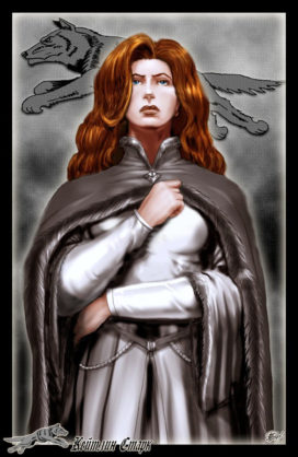 Catelyn Stark (Crédits : <a href="http://www.amokanet.ru/">Amok</a>, avec son autorisation)