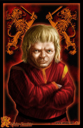 Tyrion Lannister (Crédits : <a href="http://www.amokanet.ru/">Amok</a>, avec son autorisation)