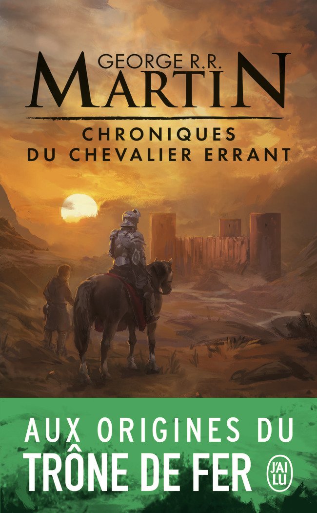 Couverture de la version Poche des chroniques du chevalier errant. (Crédit : éditions J'aiLu)