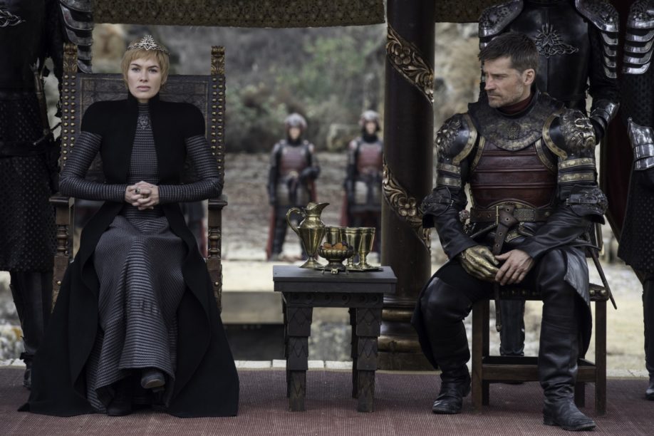 Les jumeaux Lannister, Cersei et Jaime. Lena Headey, Nikolaj-Coster Waldau (Crédit : Macall B. Polay/HBO).