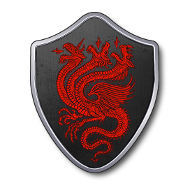 Blason Targaryen (Evrach, La Garde de Nuit, CC BY-SA 3.0)