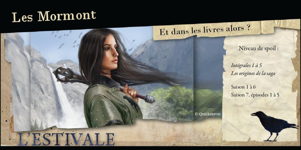 Les Mormont : et dans les livres, alors ?