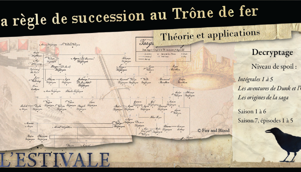 La règle de succession au Trône de Fer