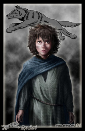 Arya Stark (Crédits Amok)