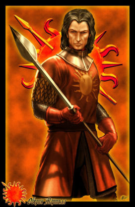 Oberyn Martell (crédits <a href="http://www.amokanet.ru/">Amok</a>)