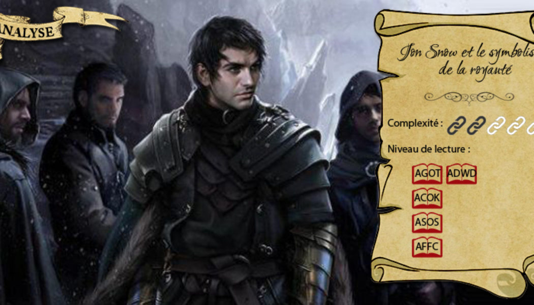 Jon Snow dans la Garde de Nuit (illustration : Magali Villeneuve ; montage : Evrach, La Garde de Nuit)