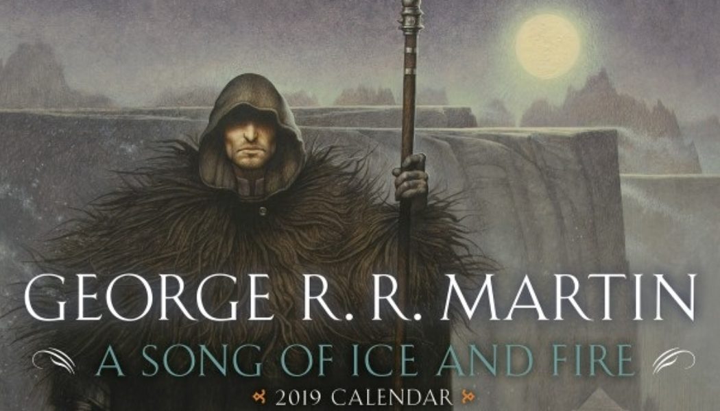 Le calendrier ASOIAF 2019 sera illustré par John Jude Palencar