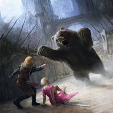 Brienne dans la fosse aux ours (crédits Marc Simonetti)