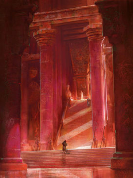 Daenerys donnant audience à Meereen (crédits : <a href="http://art.marcsimonetti.com/">Marc Simonetti</a>) (crédits : Marc Simonetti)