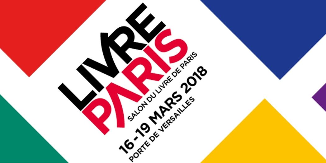 Logo officiel : Salon Livre Paris du 16 au 19 mars 2018