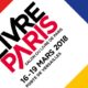 Logo officiel : Salon Livre Paris du 16 au 19 mars 2018