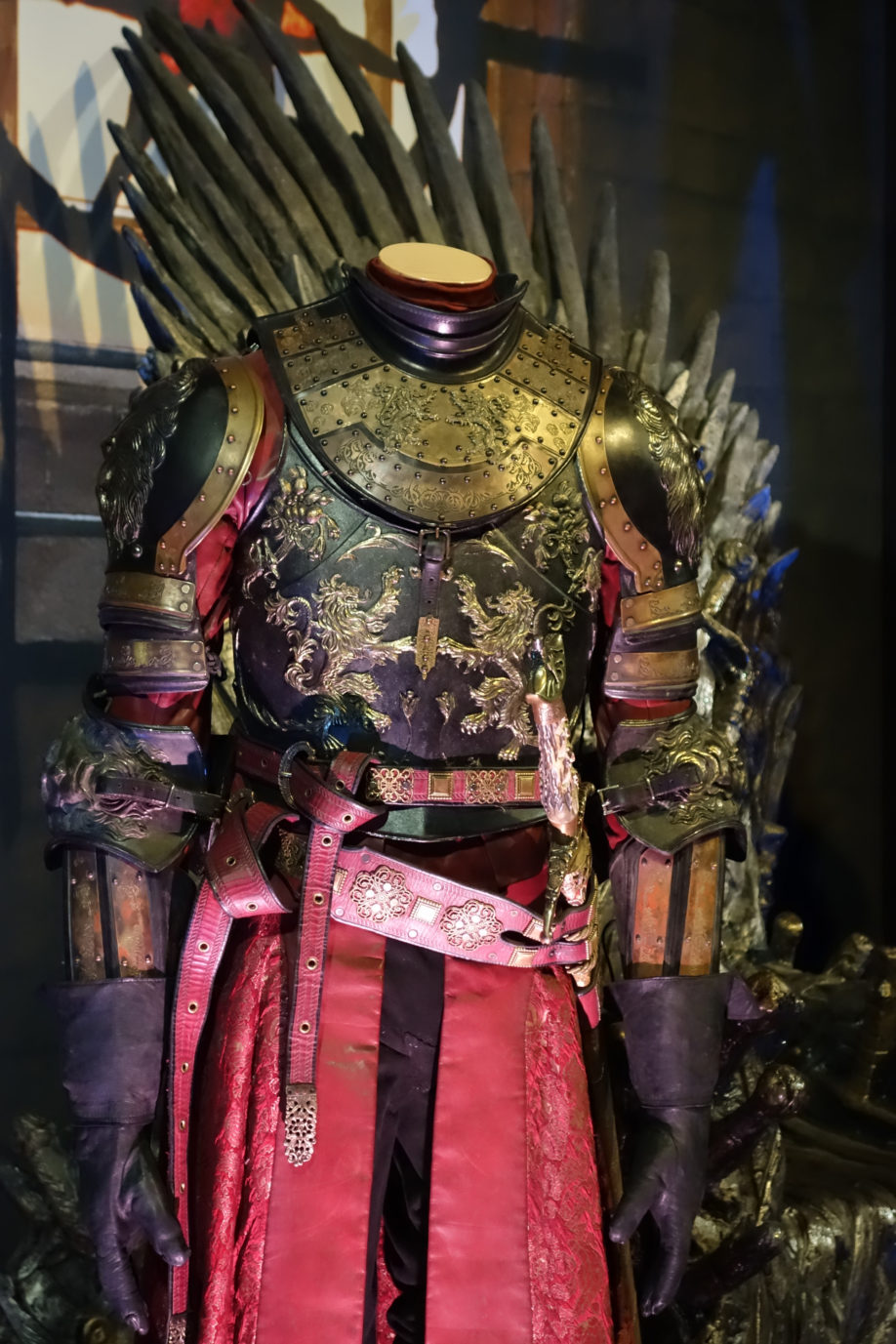 Détail de l'armure de Jaime Lannister (crédits : Thistle).