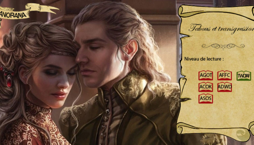 Jaime et Cersei Lannister (Illustration : Magali Villeneuve ; montage : Nymphadora)