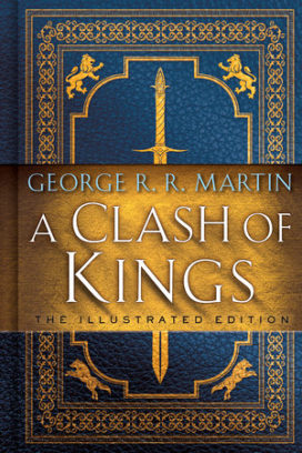 Couverture de l'édition deluxe A Clash of Kings (Bantam Spectra)