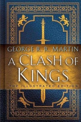 Couverture de l'édition des 20 ans de "A Clash of Kings" (éditions Bantam Spectra)