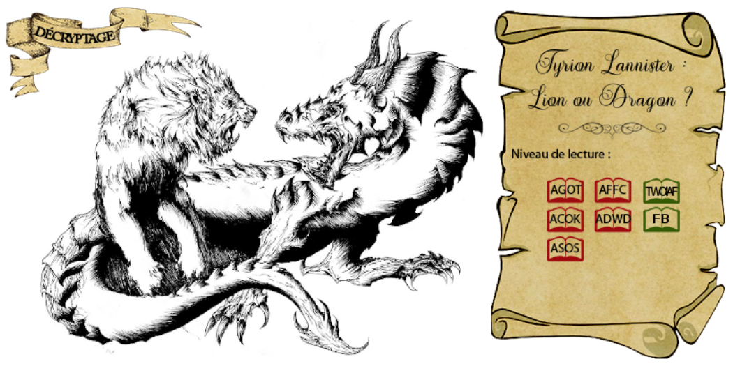 Tyrion : Lion ou Dragon ?