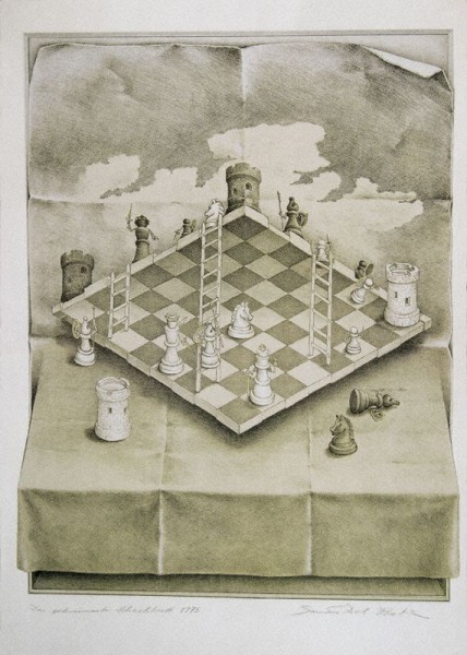 The Warped Chessboard, par Sandro Del Prete