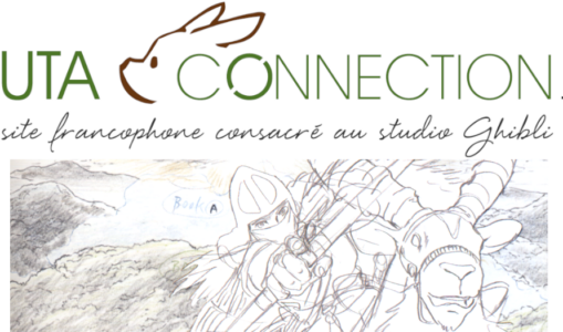 Banniere article podcast avec le logo du site Buta Connection et un dessin d'Ashitaka