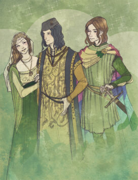 Margaery, Renly et Loras par Martinacecilia 