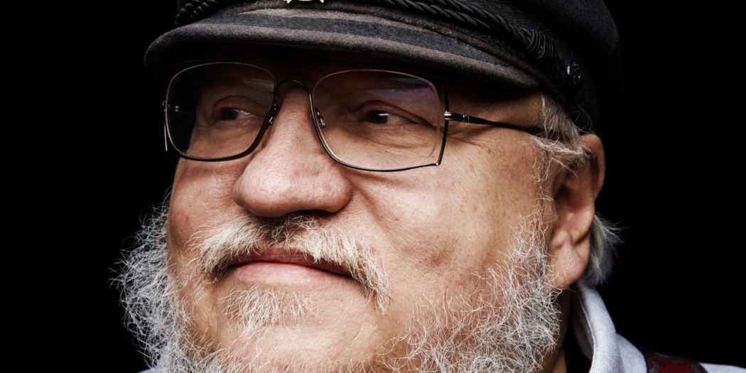 Portrait de George R.R. Martin pour The Guardian (crédits : Peter Yang)