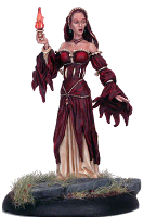 Mélisandre d'Asshai ; © 2008, Dark Sword Miniatures Inc.