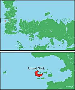 Les Monts Durgranit se trouvent sur l'île de Grand Wyk