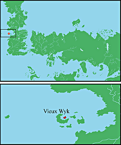 Shatterstone se situe sur l'île de Vieux Wyk