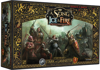 Boite du jeu "Stark VS Lannister"