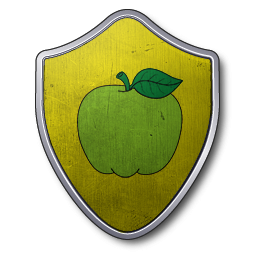 Blason de la maison Fossovoie pomme-verte