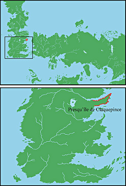 Repayre Patybulayre se situe sur la presqu'île de Claquepince