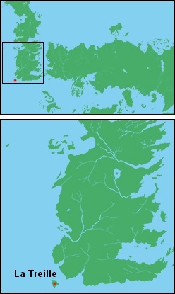 Crique-Astérie se situe sur l'île de La Treille