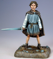 Arya Stark ; © 2009, Dark Sword Miniatures Inc.